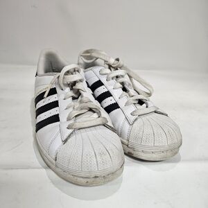 Adidas White and Black Sneakers